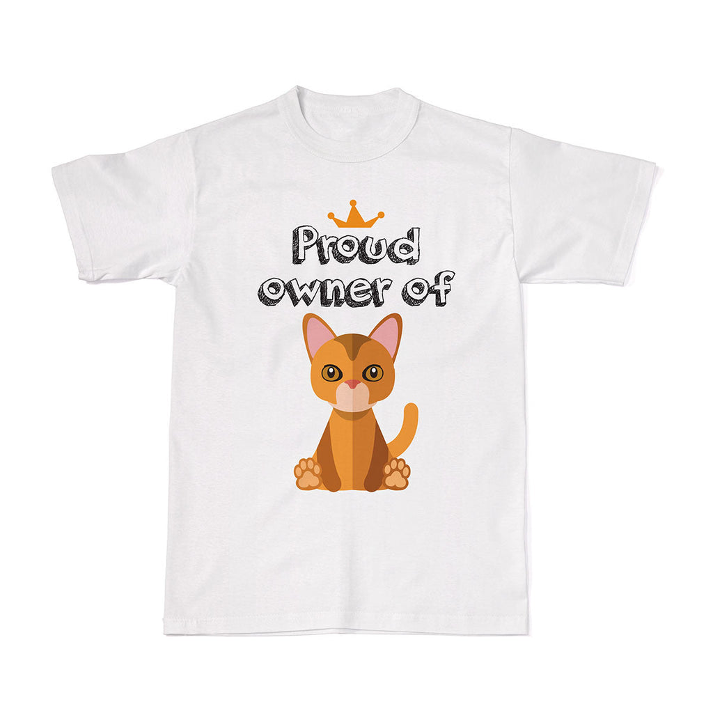 Pet Owner Tees-Abyssinian Cat-Tshirt Tee-Saurus